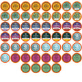 Two Rivers Coffee Flavored Coffee Pods Compatible with Keurig K Cup Brewers, Assorted Variety Pack Flavored Coffee, 40 Count