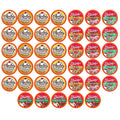Two Rivers Coffee Flavored Coffee Pods Compatible with Keurig K Cup Brewers, Assorted Variety Pack Flavored Coffee, 40 Count