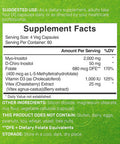 Deal Supplement Myo-Inositol & D-Chiro Inositol Supplement (40:1) 2050mg Per Serving 240 Veggie Capsules with Folate Vitamin D3 & Vitex Complex Women Health Supplements Non-GMO