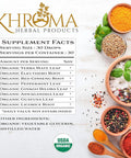 Khroma Herbal Products Awaken - Organic Energy Supplement - 2 oz Liquid in a Glass Bottle - Yerba Mate Eleuthro Root Red Ginseng Peppermint Ginkgo Blob Ashwaganhda Guayusa - by Khroma Herbs