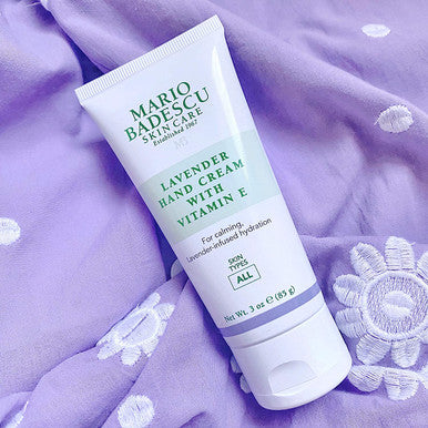 Mario Badescu Lavender Hand Cream with Vitamin E, 3 oz