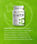 Deal Supplement 5-HTP 200mg Per Serving 240 Capsules 98% African Derived Griffonia Seed Extract | 4 in 1 Formula | Plus Active L Theanine L Tryptophan & GABA | Relaxation Support Supplement