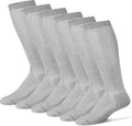 Physician'S Choice Physicians' Choice Diabetic Socks Unisex Diabetic - Over the Calf Socks for Men & Women 12 Pack - Grey - Size 13-15 (M) / 15-17 (W)