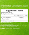 Deal Supplement St. John's Wort Extract 1000mg - 240 Capsules Retains 3000mcg Active Hypericins | Premium North American Source