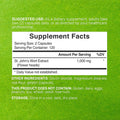 Deal Supplement St. John's Wort Extract 1000mg - 240 Capsules Retains 3000mcg Active Hypericins | Premium North American Source