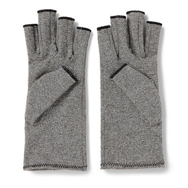 Curad Arthritis Relief Compression Gloves Large Gray 1 Pair