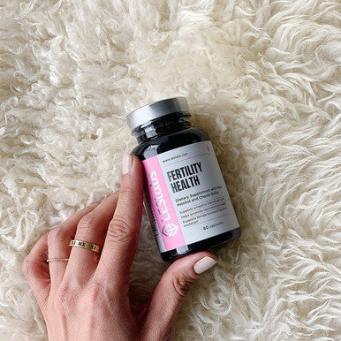 LES Labs Fertility Health Hormone Balance Ovulation Cycle Regulation MyoInositol Vitex DIM Folate 60 Capsules