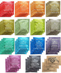 Harney & Sons Assorted Tea Bag Sampler Bundle 42 Count With Honey Crystal Packs Great for Birthday, Hostess and Co-worker Gifts, Tea Set Gifts, Tea Variety Pack