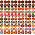 Two Rivers Coffee Flavored Coffee Pods Compatible with Keurig K Cup Brewers, Assorted Variety Pack Flavored Coffee, 40 Count