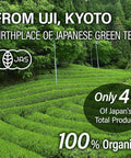 Yamasan Kyoto Uji Hojicha Powder Organic Roasted green tea Baking powder latte powder (100g) Made in JapanSold by Japanese company YAMASAN