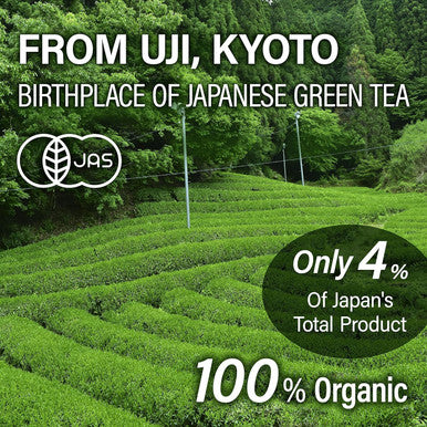 Yamasan Kyoto Uji Hojicha Powder Organic Roasted green tea Baking powder latte powder (100g) Made in JapanSold by Japanese company YAMASAN