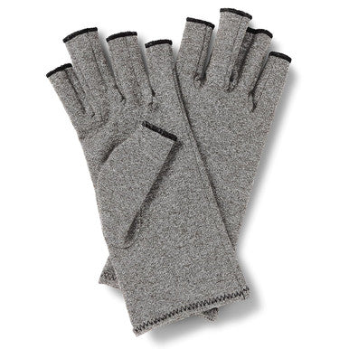 Curad Arthritis Relief Compression Gloves Large Gray 1 Pair