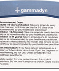 UNDA GAMMADYN Mn | Manganese Oligo-Element Supplement | 30 Ampoules