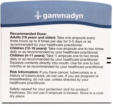UNDA GAMMADYN Mn | Manganese Oligo-Element Supplement | 30 Ampoules