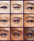 Eyeliner Pencil by Almay, Vitamin E, Water Resistent and Long Wearing with Built-in Sharpener, Hypoallergenic, Oil Free-Fragrance Free, 210 Black Amethyst, 0.32 oz