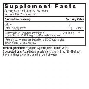 Nature's Answer Af Ashwagandha Withania 2 oz