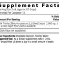 Nature's Answer Alcohol Free Milk Thistle 1 oz