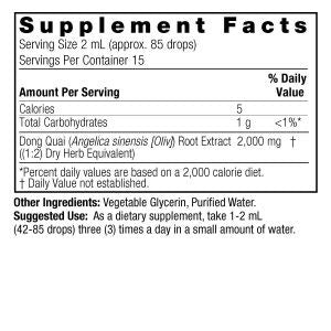 Nature's Answer Alcohol-Free Dong Quai Root, 1-Fluid Ounce