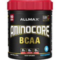 Allmax Nutrition Aminocore: Bcaa Supplement Powder Blue Raspberry 90 Servings