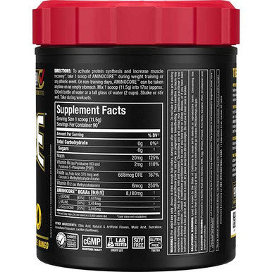 Allmax Nutrition Aminocore: Bcaa Supplement Powder Pineapple Mango 90 Servings