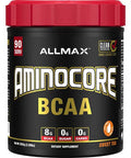 Allmax Nutrition Aminocore: Bcaa Supplement Powder Sweet Tea 90 Servings