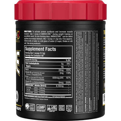 Allmax Nutrition Aminocore: Bcaa Supplement Powder White Grape 90 Servings