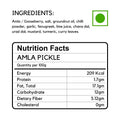 Nutritonal facts & ingredients of Amla Pickle - Aahari.com