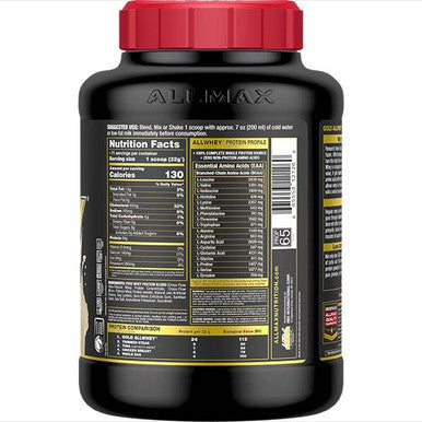 Allmax Nutrition Gold Allwhey: Premium Whey Protein Powder 5 Lb Vanilla