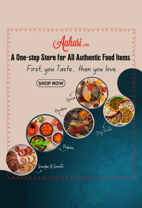 Aahari.com one step store for all authentic food items