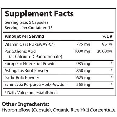 Zahler's Immunabreve Immune System Support 180 Capsules
