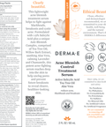 Acne Blemish Control Serum 2 fl oz by Derma E Natural Bodycare