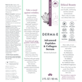 Advanced Peptides & Collagen Serum 2 fl oz by Derma E Natural Bodycare