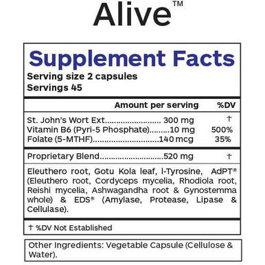 Alive 90 caps by Professional Botanicals