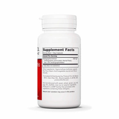 Andrographis Extract 90 caps by Protocol For Life Balance