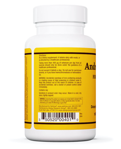 Androvite For Men by Optimox 180 tablets