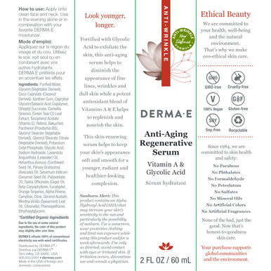 Anti-Aging Regenerative Serum 2 fl oz by Derma E Natural Bodycare