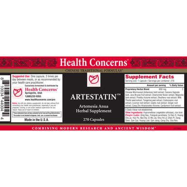 Artestatin 270 caps by Health Concerns