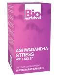 Stress Wellness w/ Ashwaganda 60 Veg Caps By Bio Nutrition Inc