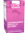 Bio Nutrition Stress Wellness With Ashwagandha, 60 Vegetarian Capsules
