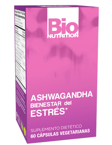 Bio Nutrition Stress Wellness With Ashwagandha, 60 Vegetarian Capsules