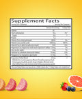 Airborne Assorted Fruit Flavored Gummies,1000mg of Vitamin C and Minerals & Herbs Immune Support 42 ct