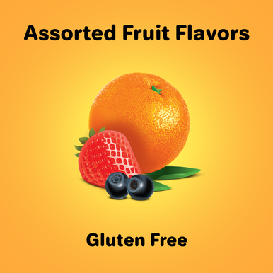 Airborne Kids Assorted Fruit Flavored Gummies, 21 count - 667mg of Vitamin C and Minerals & Herbs Immune Support