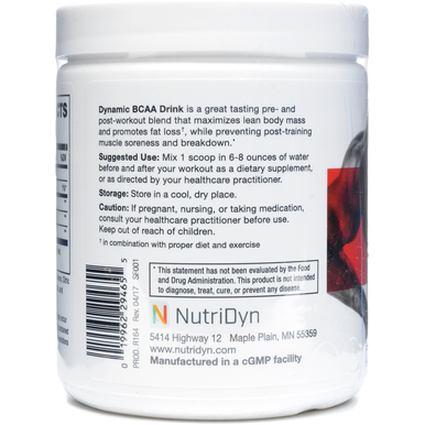 Dynamic BCAA Drink 30 Servings by Nutri-Dyn