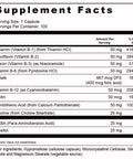 Vitamin B Complex 100 Caps By Bioactive Nutrients