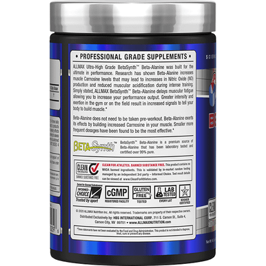 Allmax Nutrition Beta-Alanine Pre & Post Workout 400G