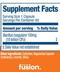 Bariatric Fusion Probiotic Capsule 60 Capsules 60 Capsules