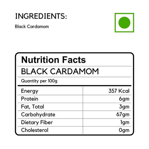 Black Cardamom - Aahari.com