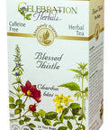 Organic Blessed Thistle Tea 24 Bags By Celebration Herbals