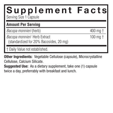 Nature's Answer Nature's Answer Bacopa Std 90 ct