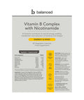 Balanced Vitamin B Complex 60 Caps